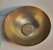 Hammered Metal 10" Serving Bowl image 2