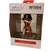 WW84 Wonder Woman!! HALLMARK Holiday Ornament 3" tall Christmas DC Comic WB - $7.66