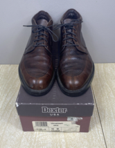 VTG Dexter Ankle Boots Mens Sz 10 M Tracy Leather Contemporary Dress 35853 Rare - £55.46 GBP