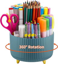 Desk Organizer, 360-Degree Rotating Pen Holder for Desk  - $14.43