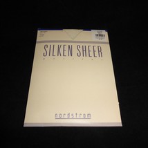 Vintage Nordstrom Silken Sheer Hosiery Pantyhose Size A Vanila White Con... - £7.08 GBP