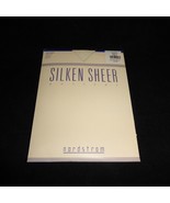 Vintage Nordstrom Silken Sheer Hosiery Pantyhose Size A Vanila White Con... - £7.07 GBP