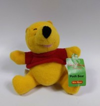 Walt Disney World, Pooh Bear Kellogg&#39;s Mini Bean Plush Toy 4&quot; - £6.33 GBP