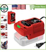Compact Fast Charger with Intelligent Protection for Bauer 20V Power Tools - $737.21 MXN
