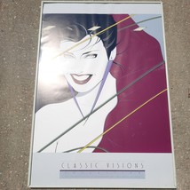 Patrick Nagel Rio Classic Visions Collection framed poster art Duran Duran cover - £150.21 GBP