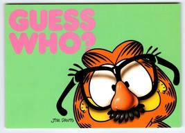 Garfield Cat Postcard Guess Who? Jim Davis 1978 Funny Tabby Cartoon Kitty Unused - £4.84 GBP