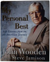 John Wooden My Personal Best Signed Hardcover Legendary Ucla Basketball Coach Hc - £63.15 GBP