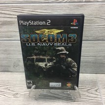 SOCOM 3: U.S. Navy SEALS (Sony PlayStation 2, 2005) PS2 #2 Video Game - £5.44 GBP