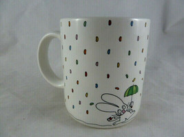 Vintage Hallmark smile Rabbit Mug Coffee Cup made in Japan - £9.31 GBP