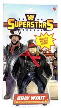 WWE Superstars Bray Wyatt Action Figure Walmart Exclusive 5in Tall Hat Jacket - £15.40 GBP