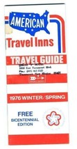 American Travel Inns 1976 Winter Spring Guide Motel - £10.84 GBP