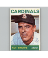 1964 Topps Baseball #385 Curt Simmons St. Louis Cardinals - £2.41 GBP