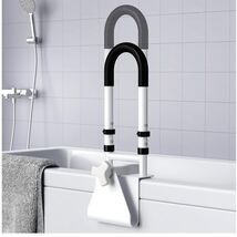 Adjustable Bathtub Safety Rail for Seniors - Non-Slip Grip and 300 lbs S... - $106.87