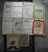 Lot of 10 1900s to 1930s Era Sheet Music Booklets - £27.25 GBP