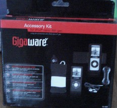 Gigaware Accessory Kit - Black - For iPod nano 4th Generation - BRAND NEW IN BOX - £21.02 GBP