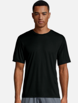 Hanes Cool Dri Men&#39;s Short Sleeve Performance T-Shirt 4820 Sz M Polyester UPF50+ - £6.29 GBP