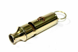 Solid Brass Hunter Anchor Whistle --&quot;Metropolitan&quot; Type Whistle free P&amp;P... - £9.63 GBP