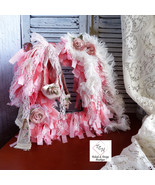 Vintage Ballet Shoes Tabletop Rag Wreath Diva Decor Shabby Chic Ballet D... - $1,993.88 MXN