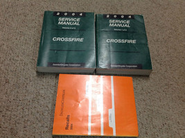 2004 CHRYSLER MOPAR CROSSFIRE Service Shop Repair Workshop Manual Set W ... - $273.53
