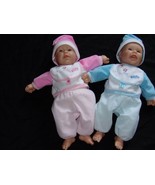 JC Toys Berenguer 15&quot; Twin Soft Body Baby Dolls With Vinyl Heads &amp; Limbs - £18.82 GBP