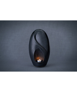 Eternity Handmade Cremation Urn for Ashes - Large | Dark Matte | Ceramic - £332.83 GBP+