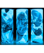 Glow in the Dark Powergirl Super Hero Fighting Comic Book Cup Mug Tumble... - £17.09 GBP