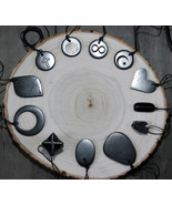 Shungite Jewelry Pendant Necklace EMF Protection  - $151.23 MXN+