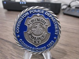Covington Police Department Kentucky Commissioned 1883 Challenge Coin #194U - £27.62 GBP