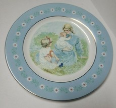 Mother&#39;s Plate  - 1974 AVON TENDERNESS AWARD PLATE by PONTESA - Gold Edged - $10.04
