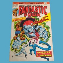 Marvel Fantastic Four #158 comic book 1975 Quicksilver FF vs. Xemu - £7.22 GBP