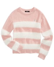 DKNY Big Girls Striped Eyelash Sweater, Size Large -12 - $25.74