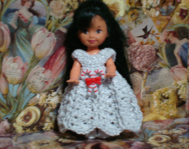Hand crocheted Doll Clothes for Kelly or same size dolls #2528 - £9.59 GBP