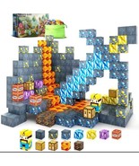 72PC Magnetic Blocks-Build Minecraft World Sword Edition Caverns Magnet ... - $64.00 CAD