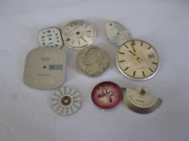 (BX-1) lot of Watch parts - Dial Faces - £7.99 GBP