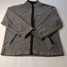 Alpine Tek by Palmetto’s Men&#39;s Gray &amp; Black Fleece Full Zip Pockets Jack... - $364.34 MXN