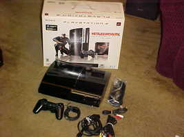 Sony PlayStation 3 Metal Gear Solid 4 Console 80GB PS3 With Box As Is Condition - £237.01 GBP