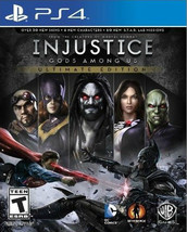 Injustice Gods Among Us Ultimate Edition PS4 New! Blue Label! Batman, Superman - £27.12 GBP