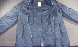 Usaf Air Force ALL-WEATHER Men&#39;s Blue Removeable Trench Coat Liner Size 42L - £15.99 GBP