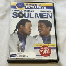 Blockbuster Exclusive Soul Men Dvd 2008 Bernie Mac Samuel L Jackson Dimension - £2.69 GBP