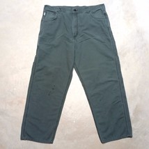 *READ* Carhartt Flame Resistant Distressed Canvas Loose Fit Pants - Fits... - $24.95
