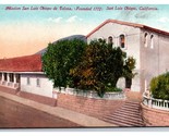 San Luis Obispo Mission San Luis Obispo California CA UNP DB Postcard O14 - $3.91