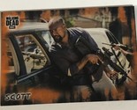Walking Dead Trading Card #36 Scott Orange Background - $1.97