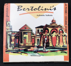 Bertolini&#39;s Italian Restaurant Matchbook Irvine California Full 30 Unstruck - £7.41 GBP