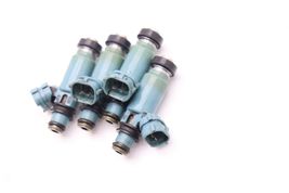 02-05 SUBARU IMPREZA WRX FUEL INJECTORS SET OF 4 E0026 image 5