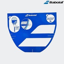 Babolat Stencil Card Tennis Stringing Tools STRING KIT Racket Blue NWT - $21.68