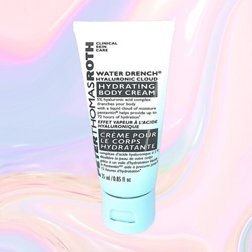 Peter Thomas Roth Water Drench Hyaluronic Cloud Hydrating Body Cream .85oz NWOB - £15.56 GBP