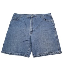 Wrangler Shorts Mens 48 Blue Carpenter Jean Pockets Workwear Denim Cargo... - £14.39 GBP