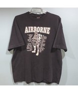 Vintage Army Airborne Paratrooper Sky Dive Soffe Choice Crewneck T Shirt... - £20.65 GBP