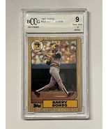1987 Topps Barry Bonds #320 MINT 9 Beckett Graded - $51.25 CAD
