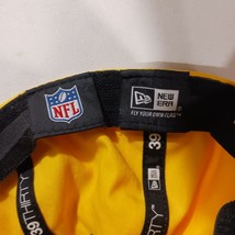 New Era NFL Green Bay Packers Men's Back Fitted Yellow Baseball Cap Hat Sz L/XL image 4